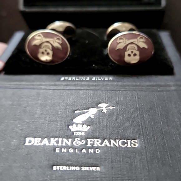 D&F Jolly Roger cufflinks - Picture 2 of 3